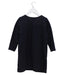 A Navy Long Sleeve Dresses from La Petite Collection in size 3T for girl. (Back View)