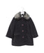 A Grey Coats from Kingkow in size 4T for girl. (Front View)