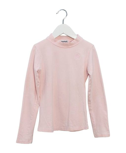 A Pink Long Sleeve Tops from Fun & Fun in size 8Y for girl. (Front View)