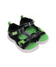 A Black Sandals from Dr. Kong in size 4T for boy. (Front View)