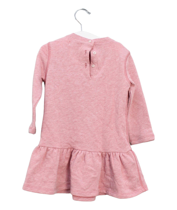 A Pink Sweater Dresses from Ralph Lauren in size 6-12M for girl. (Back View)