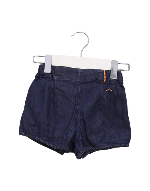 A Blue Shorts from Nanos in size 18-24M for girl. (Front View)
