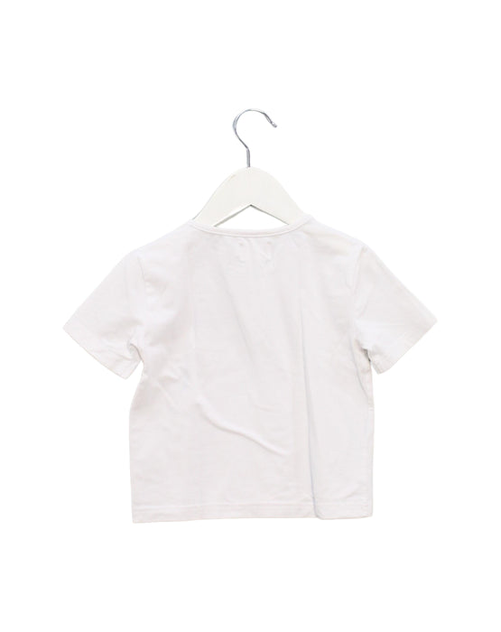 A White Short Sleeve T Shirts from Naomi Wear in size 18-24M for girl. (Back View)