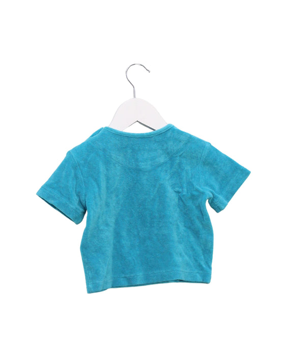 A Teal Short Sleeve T Shirts from Vilebrequin in size 2T for boy. (Back View)