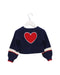 A Navy Knit Sweaters from Monnalisa in size 2T for girl. (Back View)