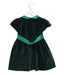 A Green Short Sleeve Dresses from Patachou in size 3T for girl. (Back View)