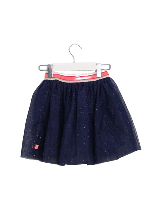 A Navy Tulle Skirts from Billieblush in size 2T for girl. (Back View)