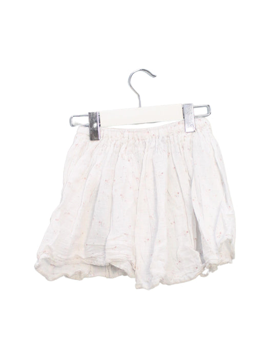 A White Short Skirts from Velveteen in size 4T for girl. (Back View)