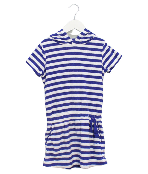 A Blue Cover Ups from Crewcuts in size 3T for girl. (Front View)