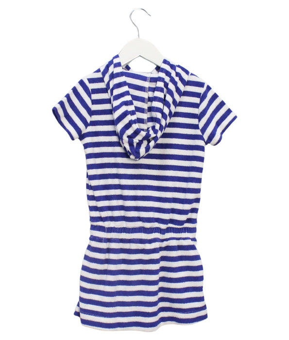 A Blue Cover Ups from Crewcuts in size 3T for girl. (Back View)