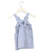 A Blue Overall Dresses from Seed in size 3-6M for girl. (Back View)