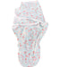 A Teal Swaddles from Aden & Anais in size 0-3M for girl. (Front View)