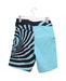 A Blue Swim Shorts from Volcom in size 6T for boy. (Back View)