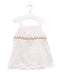 A White Sleeveless Tops from Dave & Bella in size 18-24M for girl. (Front View)