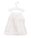 A White Sleeveless Tops from Dave & Bella in size 18-24M for girl. (Back View)