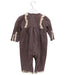 A Brown Long Sleeve Jumpsuits from Mides in size 3-6M for girl. (Back View)