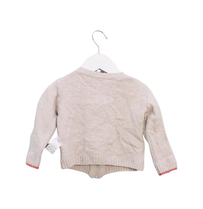 A Beige Lightweight Jackets from The Bonnie Mob in size 18-24M for girl. (Back View)