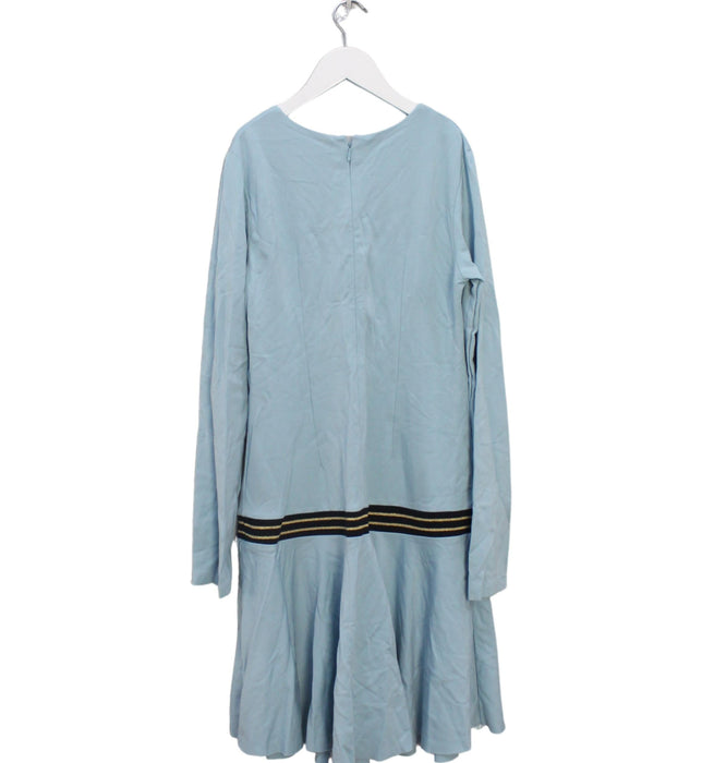 A Blue Long Sleeve Dresses from I Pinco Pallino in size 14Y for girl. (Back View)
