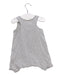 A Grey Sleeveless Rompers from Burberry in size 0-3M for boy. (Back View)