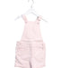A Pink Overall Shorts from Seed in size 4T for girl. (Front View)