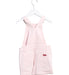 A Pink Overall Shorts from Seed in size 4T for girl. (Back View)