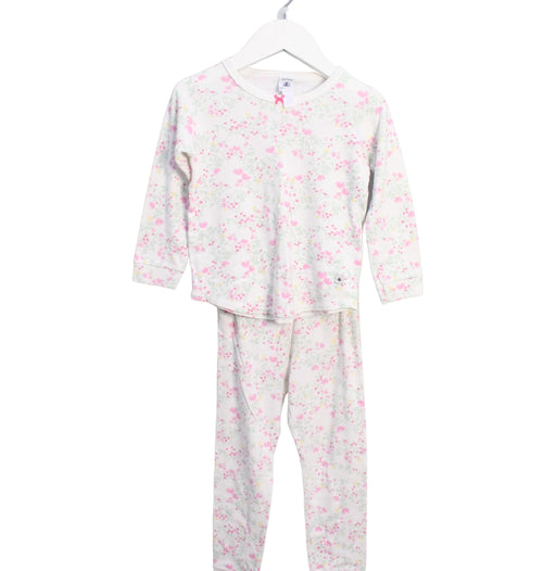 A Multicolour Pyjama Sets from Petit Bateau in size 4T for girl. (Front View)