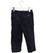 A Navy Casual Pants from Burberry in size 12-18M for boy. (Back View)