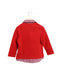 A Red Long Sleeve Polos from Ferrari in size 3T for boy. (Back View)