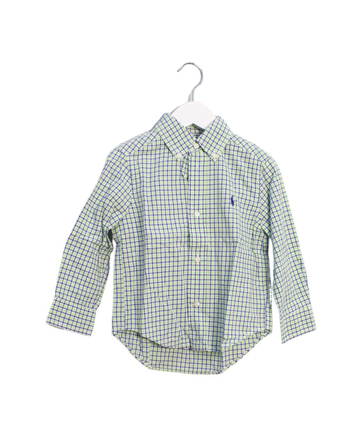A Green Shirts from Ralph Lauren in size 2T for boy. (Front View)