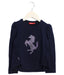 A Navy Long Sleeve Tops from Ferrari in size 3T for girl. (Front View)