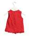 A Red Sleeveless Tops from Agatha Ruiz De La Prada in size 12-18M for girl. (Back View)