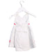 A White Sleeveless Dresses from Blueberi Boulevard in size 6-12M for girl. (Back View)