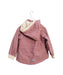 A Pink Lightweight Jackets from Mini A Ture in size 2T for girl. (Back View)