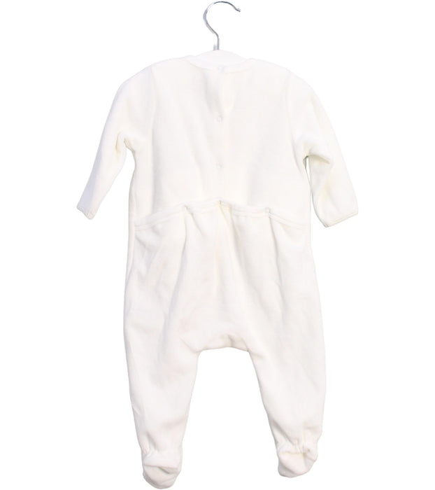 A White Onesies from Carrément Beau in size 3-6M for girl. (Back View)
