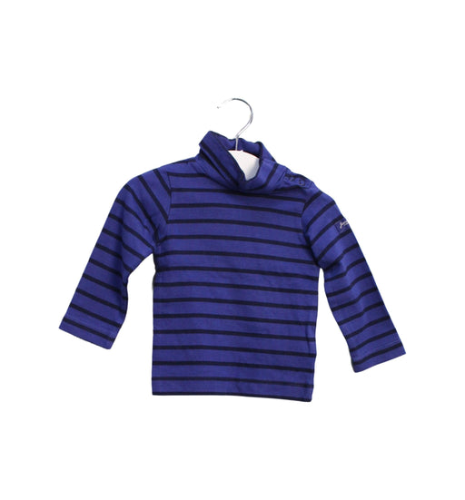 A Blue Long Sleeve Tops from Jacadi in size 6-12M for boy. (Front View)