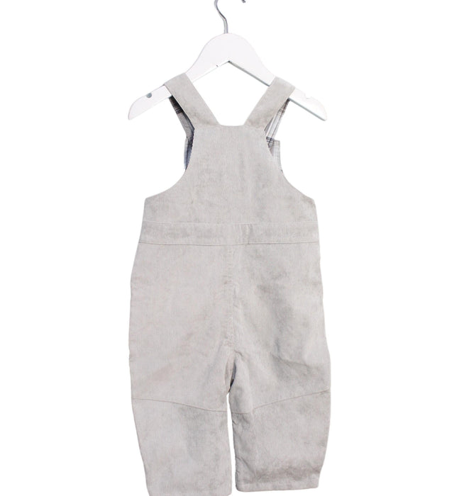 A Grey Long Overalls from Kaloo in size 12-18M for boy. (Back View)