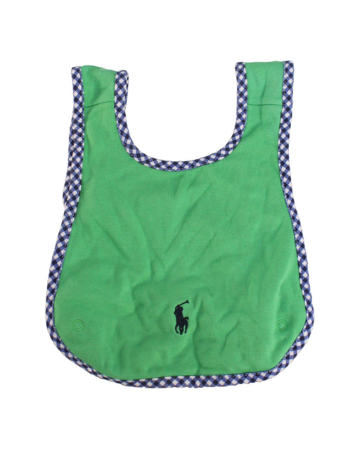 A Green Bibs from Ralph Lauren in size O/S for boy. (Front View)