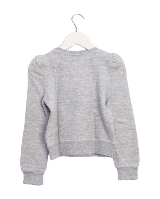 A Grey Crewneck Sweatshirts from DSquared2 in size 6T for girl. (Back View)