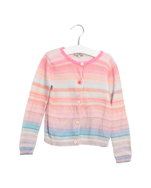 A Pink Cardigans from Paul Smith in size 4T for girl. (Front View)