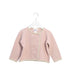 A Pink Cardigans from Portolano in size 12-18M for girl. (Front View)