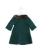 A Green Long Sleeve Dresses from Janie & Jack in size 12-18M for girl. (Back View)