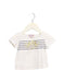 A White Short Sleeve T Shirts from Juicy Couture in size 6-12M for girl. (Front View)