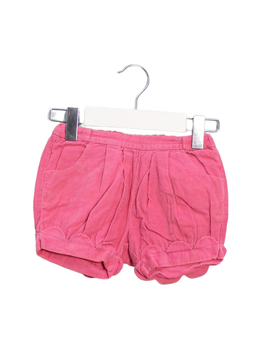 A Pink Shorts from Jacadi in size 6-12M for girl. (Front View)