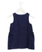 A Navy Overall Dresses from Jacadi in size 2T for girl. (Back View)