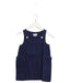 A Navy Overall Dresses from Jacadi in size 2T for girl. (Front View)