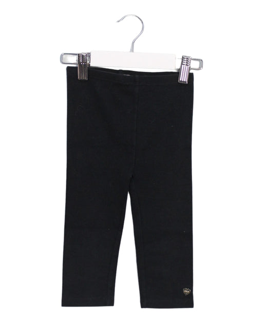A Black Leggings from Juicy Couture in size 12-18M for girl. (Front View)