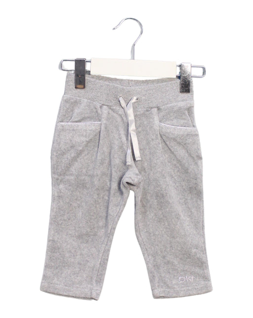 A Grey Sweatpants from DKNY in size 6-12M for boy. (Front View)