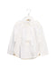A White Shirts from Burberry in size 4T for girl. (Front View)