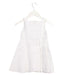 A White Sleeveless Dresses from Jacadi in size 2T for girl. (Back View)