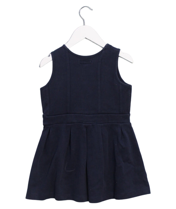 A Navy Sleeveless Dresses from Tom Tailor in size 18-24M for girl. (Back View)